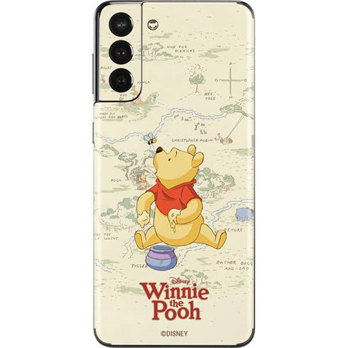 Disney Winnie the Pooh Hundred Acre Wood Galaxy S21 Plus 5G Skin